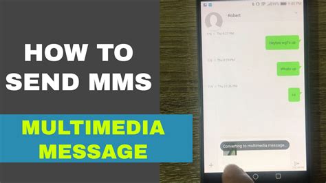 how to send mms.